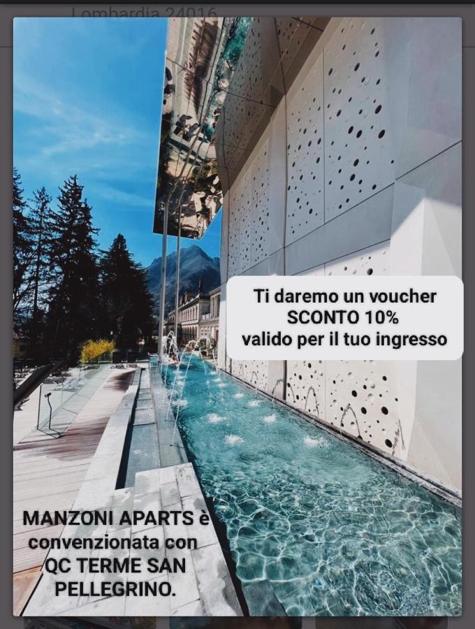 Manzoni Aparts San Pellegrino Terme Zewnętrze zdjęcie