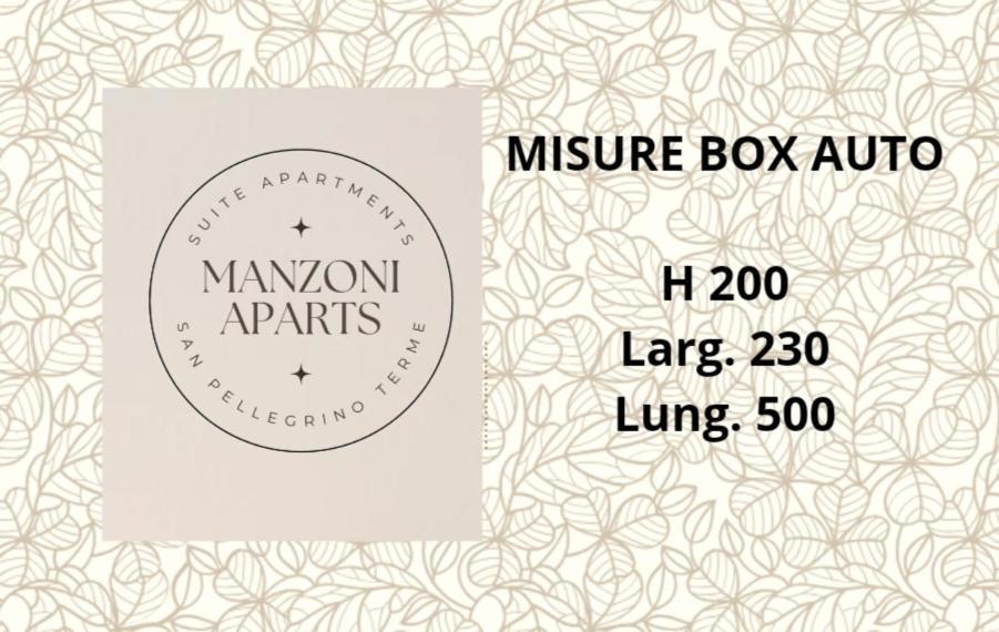 Manzoni Aparts San Pellegrino Terme Zewnętrze zdjęcie